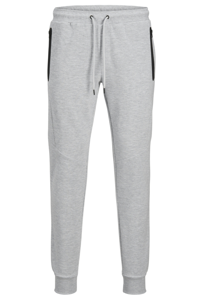 JPSTWILL FUSION SWEAT PANTS NOOS 12261991 LIGHT GREY MELANGE