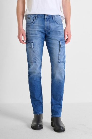 Antony Morato Jeans ARNOLD COMFORT TAPERED FIT MMDT00286 FA750563 7010 BLUE DENIM