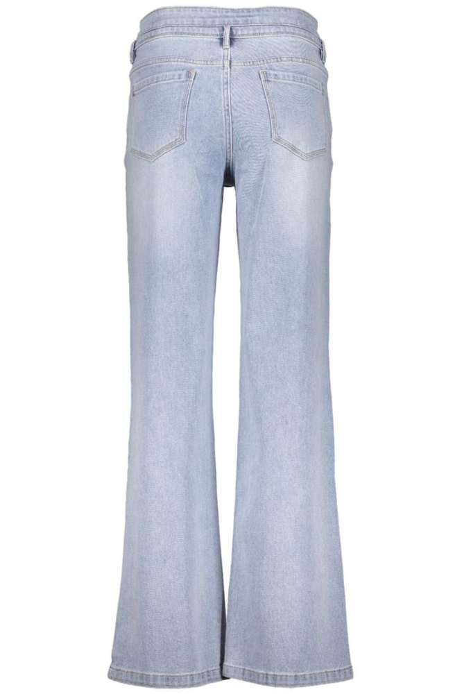 JEANS MET STRASS STEENTJES 51044 10 000836 Heavy Bleached denim