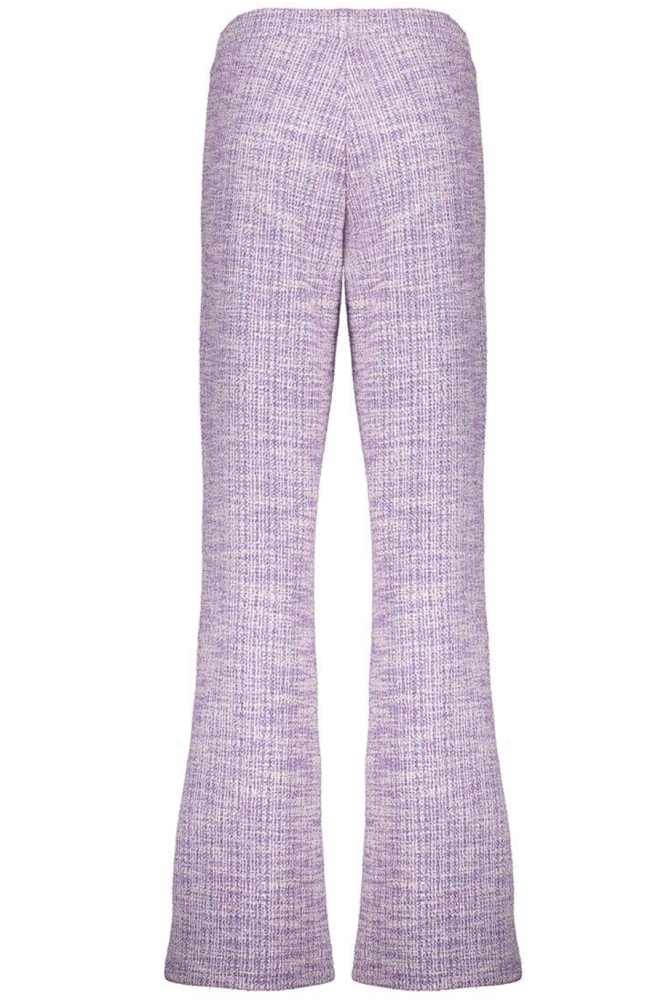 TWEED MELANGE BROEK 51224 20 000010 Off-White/Lilac