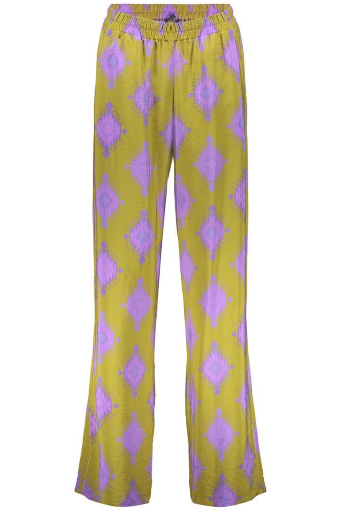 AZTEC BROEK 51225 20 000530 Green/Purple