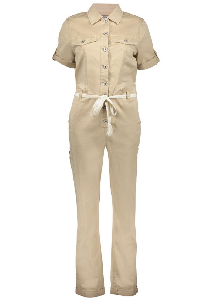 CARGO JUMPSUIT MET STRIKKOORD 51039 10 SAND