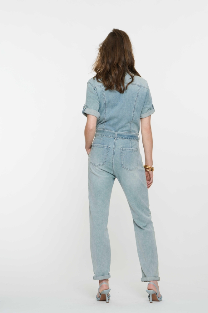 DENIM JUMPSUIT 51050 10 STONEBLEACH DENIM