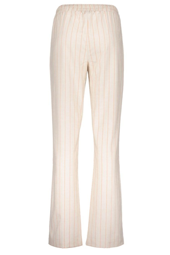 BROEK PINSTRIPE 51228 20 SAND/ORANGE