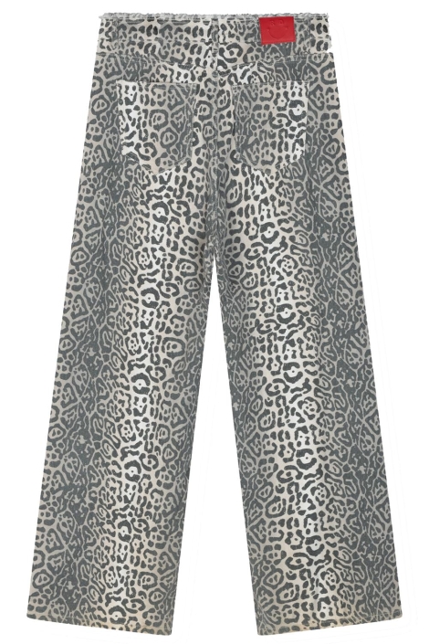 Refined Department ladies woven straight leopard