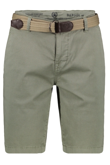 Lerros Broek CHINO BERMUDA MET RIEM 2539214 633