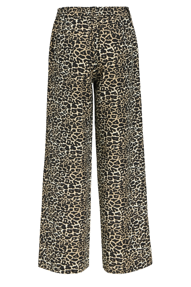 OBJALBA LISA WIDE PANT PRINT NOOS 23046226 Humus/Leo