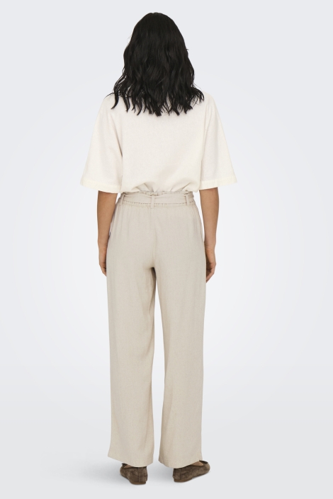 Jacqueline de Yong jdysay mw linen belt pant wvn noos