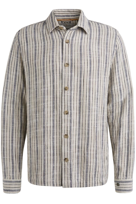 Cast Iron long sleeve shirt slub twill strip