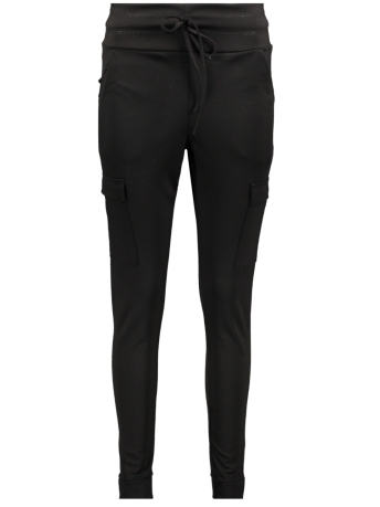 IZ NAIZ Broek CARGO BROEK 3695 BLACK