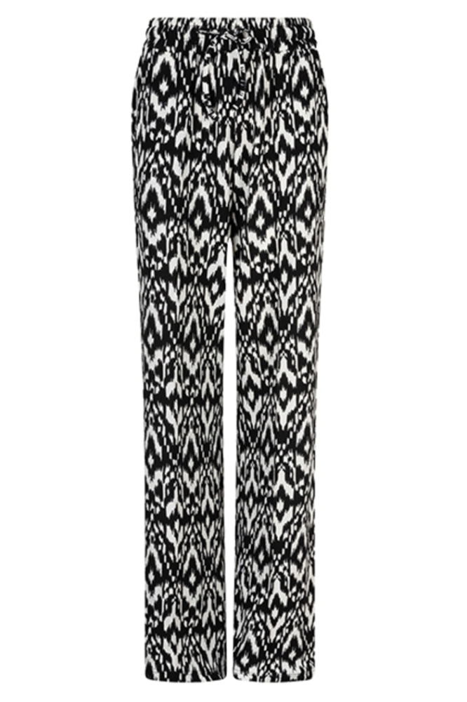 TROUSER NOVALEE PH34 625 black / white print