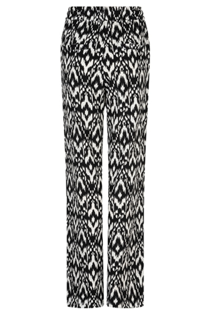 TROUSER NOVALEE PH34 625 black / white print