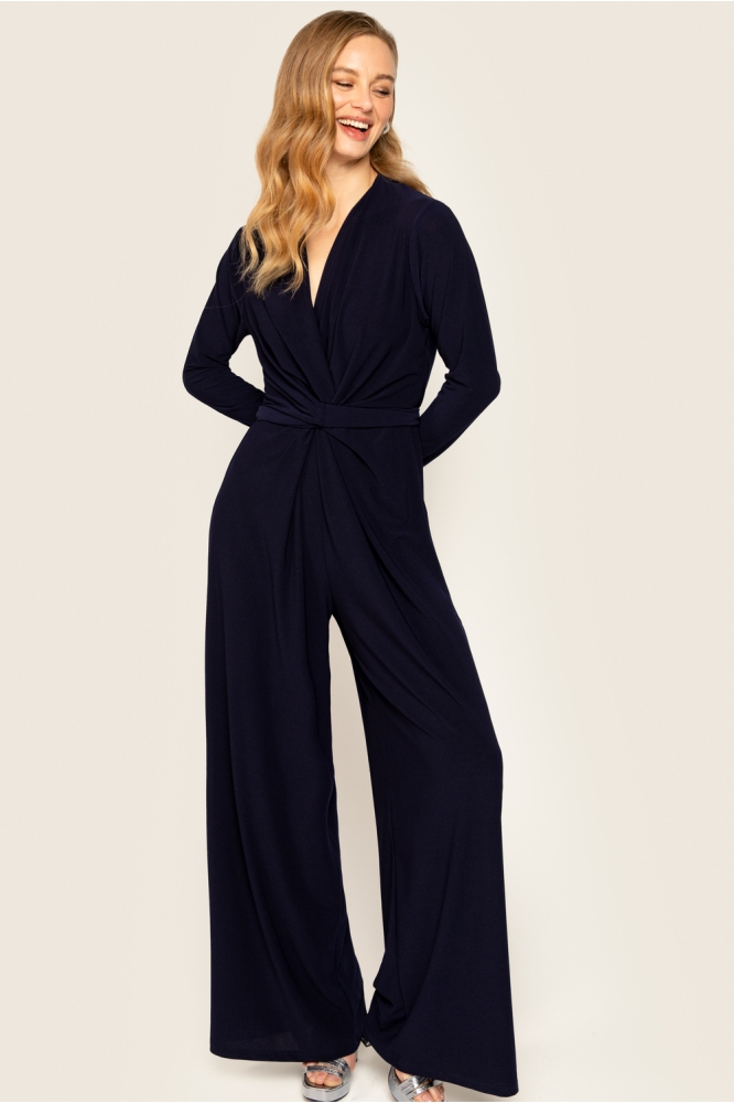 JUMPSUIT VASILI WV PES CREPE 24 3 207 Navy