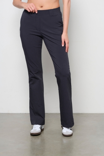 AndCo Woman Broek PENELOPE FLARE TRAVEL PA326 45030 ca-antracite