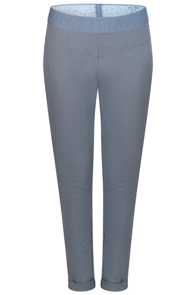 WISH SPORTY TROUSER WITH LOGO BAND 242 1030 GREYBLUE