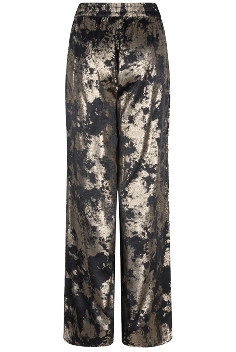 EsQualo trousers palazzo lamee