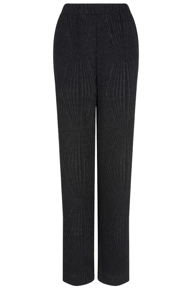 TROUSERS JACQUARD SJ W24 30714 000 black