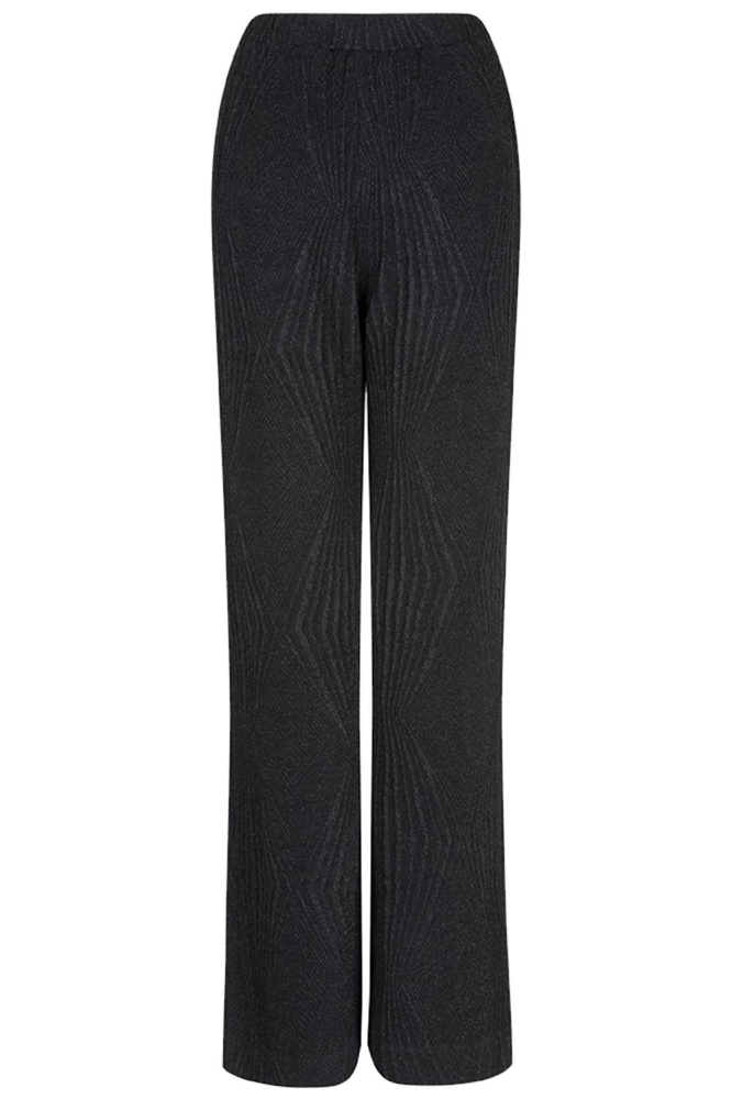 TROUSERS JACQUARD SJ W24 30714 000 black