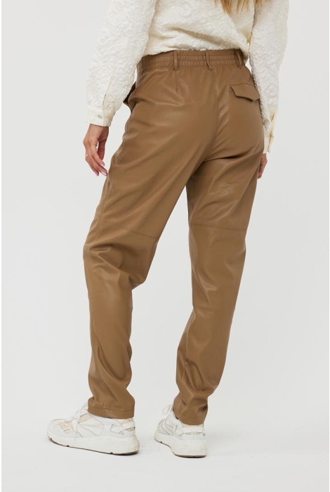 EsQualo trousers jogger vegan leather