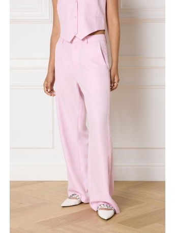 Refined Department Broek PUCK LADIES WOVEN SUIT PANTS R2407163451 300 SOFT PINK