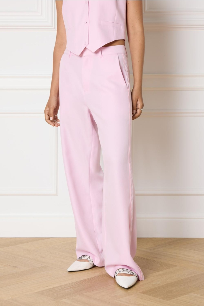 PUCK LADIES WOVEN SUIT PANTS R2407163451 300 SOFT PINK