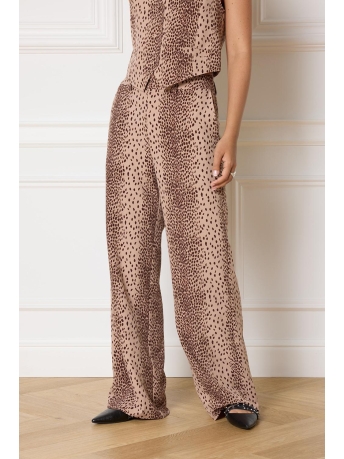 Refined Department Broek PUCK LADIES WOVEN LEOPARD PANTS R2407159442 850 LEOPARD