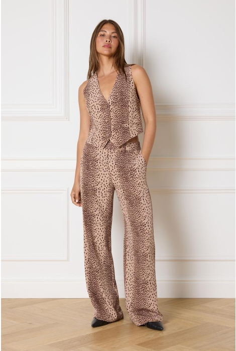 Refined Department ladies woven leopard pants