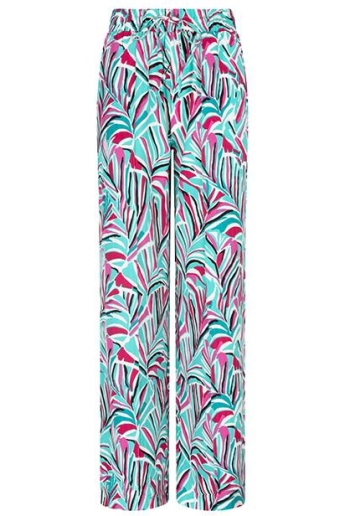 Lofty Manner Broek TROUSER CASSIDY PD38 PALM LEAVES PRINT