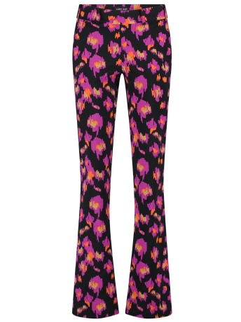 Lady Day Broek POPPY FLARED L12 490 2049 LEOPARD PRINT