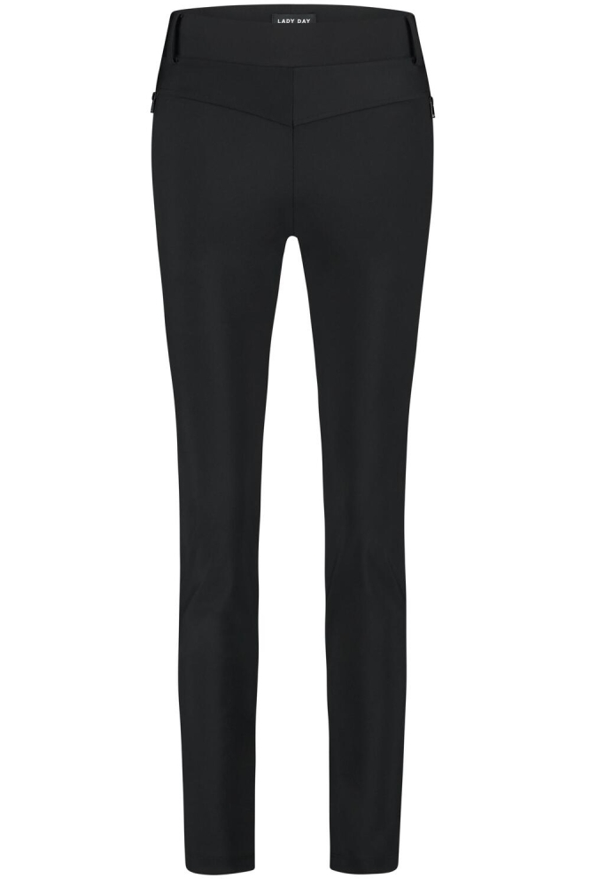 LEANNE BONDED TROUSER L14 775 2040 BLACK