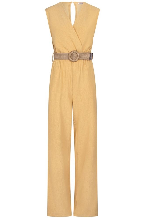 EsQualo jumpsuit fancy crinkle