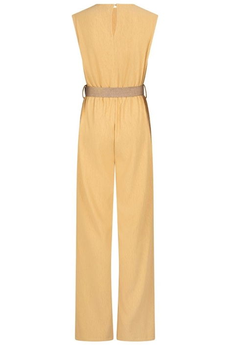 EsQualo jumpsuit fancy crinkle