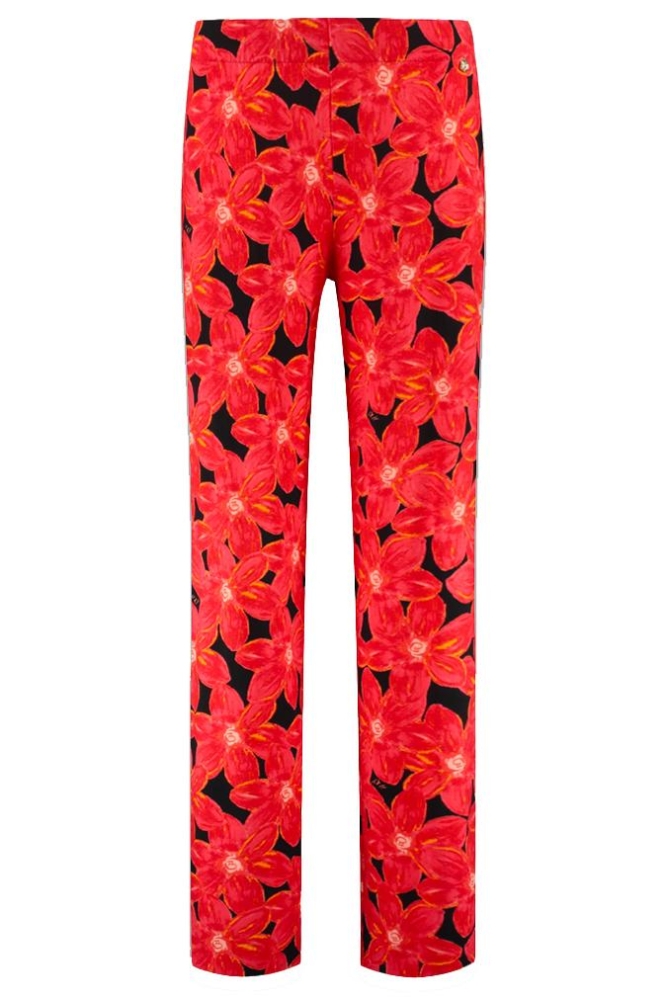 JANE PA SS25T102 311 spicy red flower