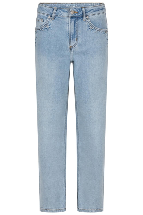 EsQualo trousers embroidery jeans