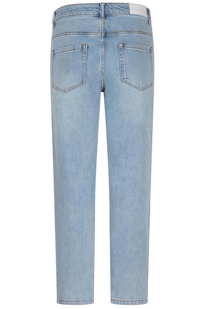 TROUSERS EMBROIDERY JEANS SP25 12009 600 blue