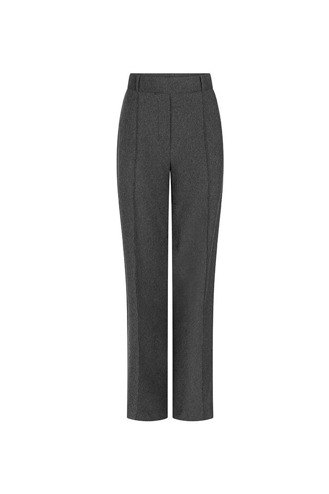 ABBY W24 BROEK HVM439 000460 GREY MELANGE