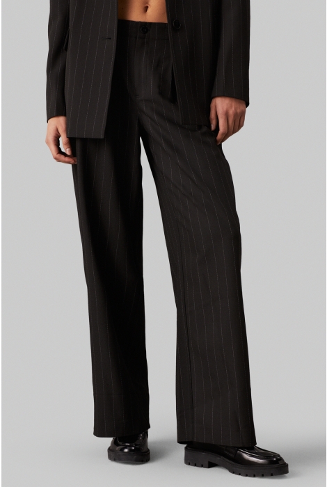 Calvin Klein soft crepe pinstripe