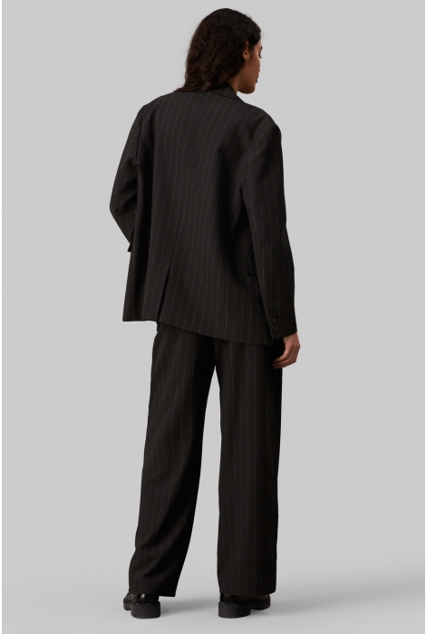 Calvin Klein soft crepe pinstripe