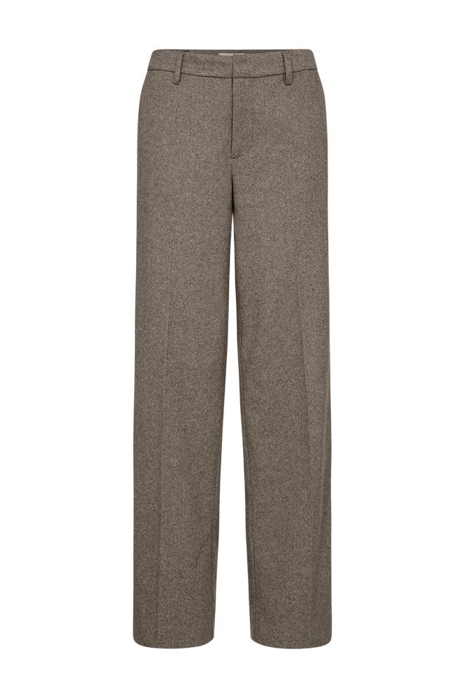 FQSILLEN PANT 203176 LIGHT GREY MEL W CHARCOAL MEL