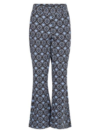 Zoso Broek BLISS PRINT TRAVEL TROUSER 244 1220 ANTRA BLUE