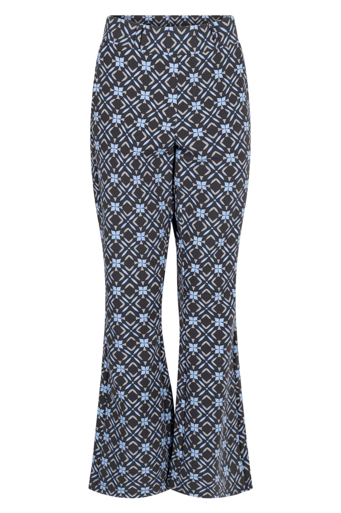 BLISS PRINT TRAVEL TROUSER 244 1220 ANTRA BLUE