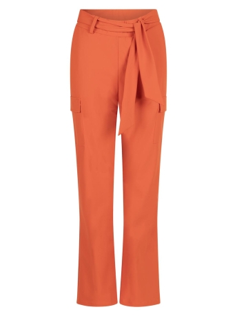 Zoso Broek SIMONE TRAVEL CARGO PANT 244 1120 RED CLAY