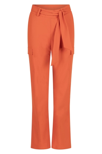 Zoso Broek SIMONE TRAVEL CARGO PANT 244 1120 RED CLAY