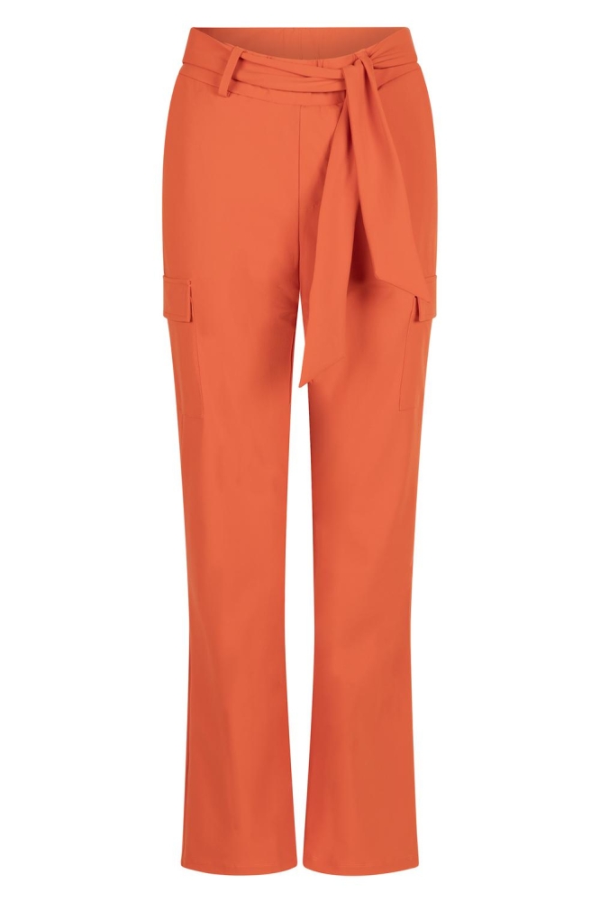 SIMONE TRAVEL CARGO PANT 244 1120 RED CLAY