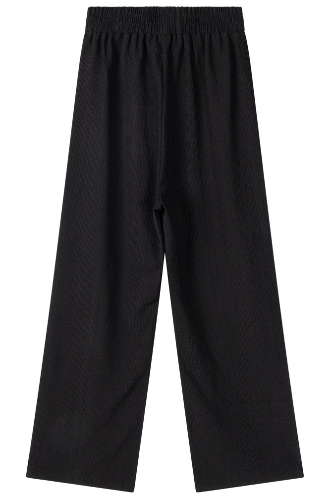 NOVA LADIES KNITTED STRUCTURE PANTS R2408157491 999 BLACK