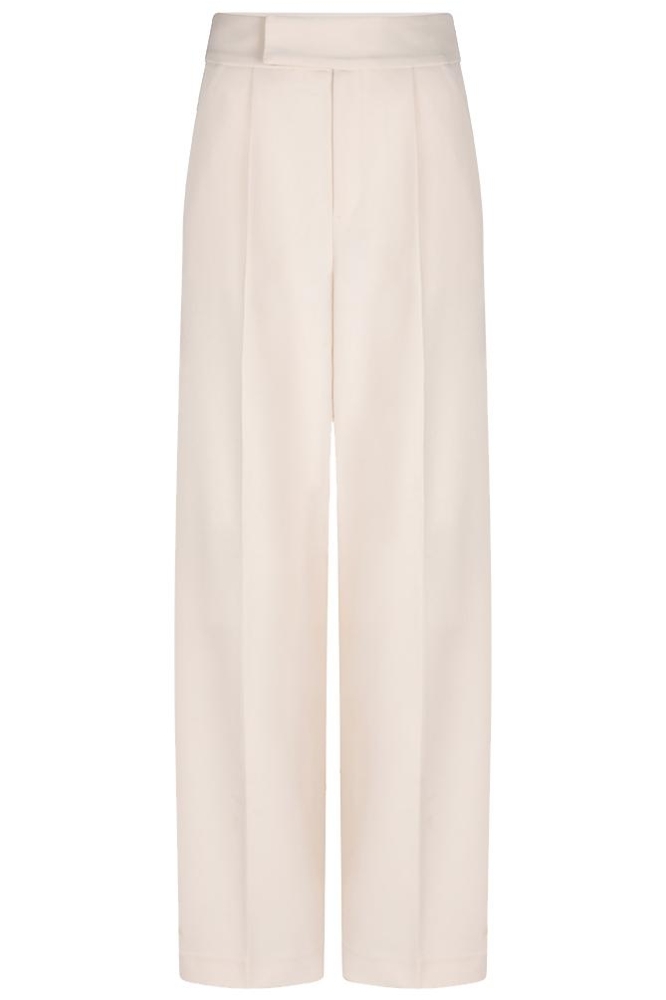 TROUSERS HIGH WAIST WIDE CITY F24.10550 125 beige