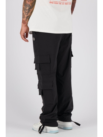 Black Bananas Broek TECH CARGO PANTS 1 224 4 20 BLACK