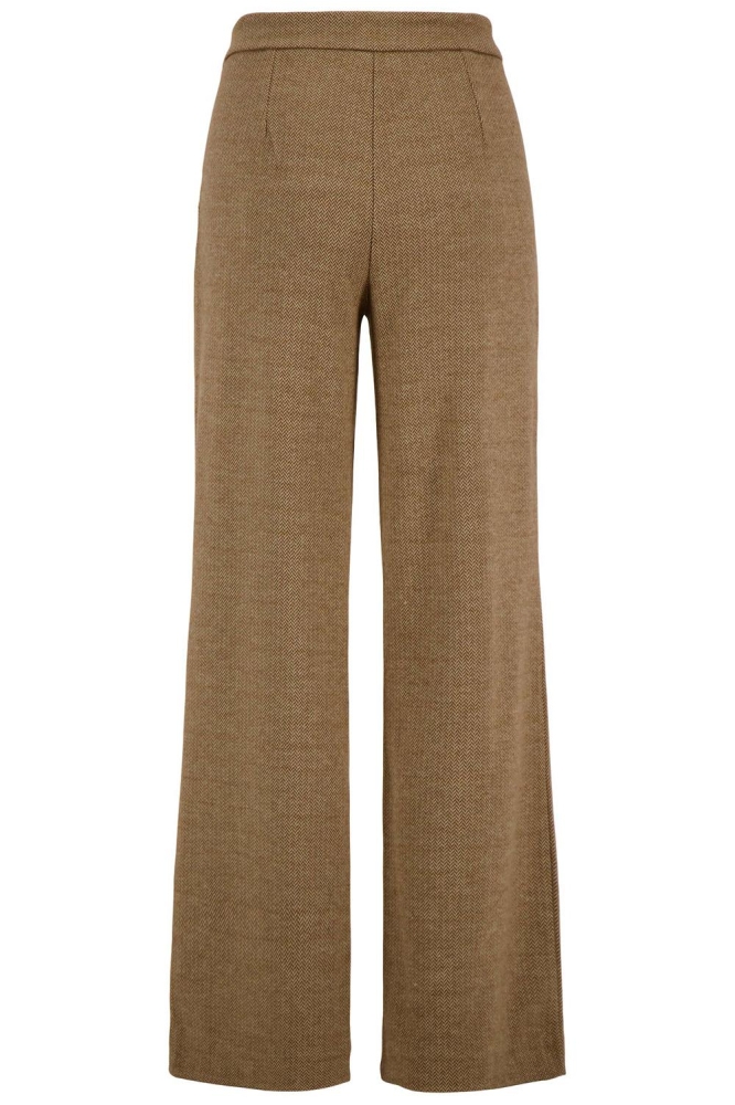 BROEK MET VISGRAAT STRUCTUUR 0303 026 BEIGE