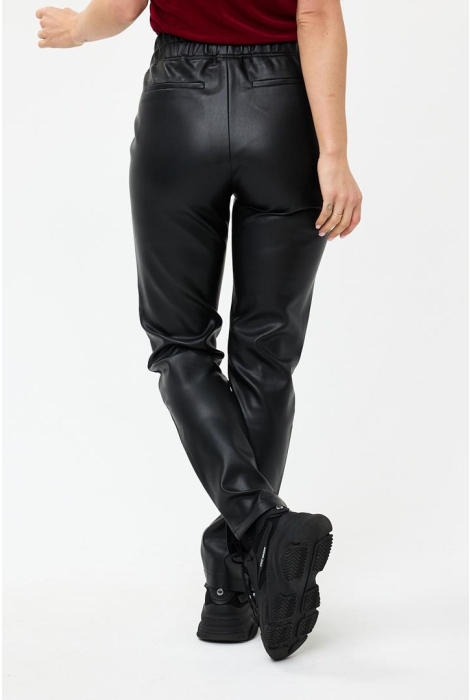 EsQualo trousers tregging vegan leather