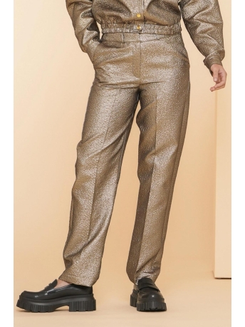 Geisha Broek METALLIC PANTALON 41666 20 25 gold